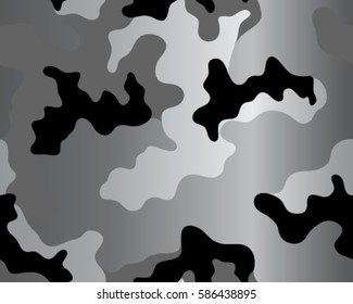 Fashionable camouflage pattern, vector illustration.Millatry print .Seamless vector wallpaper