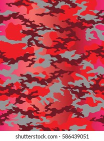 Fashionable camouflage pattern, vector illustration.Millatry print .Seamless vector wallpaper