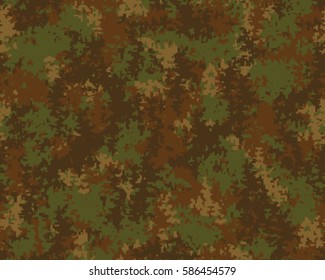 Fashionable camouflage pattern, vector illustration.Millatry print .Seamless vector wallpaper