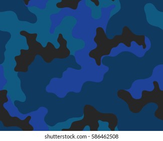 Fashionable camouflage pattern, vector illustration.Millatry print .Seamless vector wallpaper