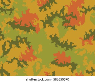 Fashionable camouflage pattern, vector illustration.Millatry print .Seamless vector wallpaper
