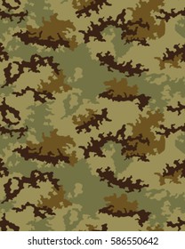 Fashionable camouflage pattern, vector illustration.Millatry print .Seamless vector wallpaper