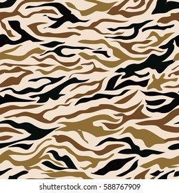 Fashionable camouflage pattern, vector illustration.Millatry print .Seamless vector wallpaper
