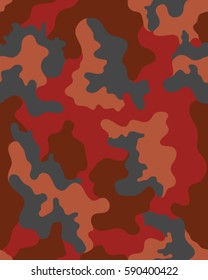 Fashionable camouflage pattern, vector illustration.Millatry print .Seamless vector wallpaper