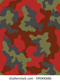 Fashionable camouflage pattern, vector illustration.Millatry print .Seamless vector wallpaper