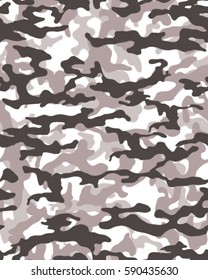Fashionable camouflage pattern, vector illustration.Millatry print .Seamless vector wallpaper