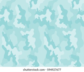 Fashionable camouflage pattern, vector illustration.Millatry print .Seamless vector wallpaper