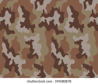 Fashionable camouflage pattern, vector illustration.Millatry print .Seamless vector wallpaper