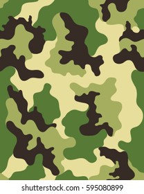 Fashionable camouflage pattern, vector illustration.Millatry print .Seamless vector wallpaper