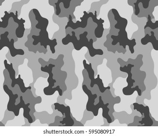 Fashionable camouflage pattern, vector illustration.Millatry print .Seamless vector wallpaper