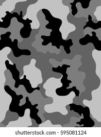 Fashionable camouflage pattern, vector illustration.Millatry print .Seamless vector wallpaper
