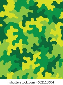 Fashionable camouflage pattern, vector illustration.Millatry print .Seamless vector wallpaper