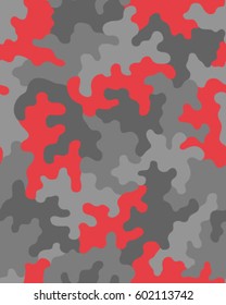 Fashionable camouflage pattern, vector illustration.Millatry print .Seamless vector wallpaper