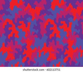 Fashionable camouflage pattern, vector illustration.Millatry print .Seamless vector wallpaper