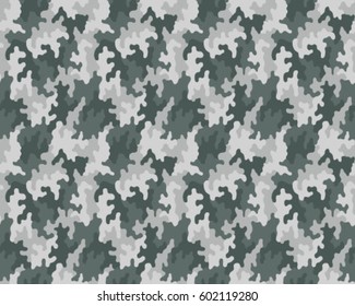 Fashionable camouflage pattern, vector illustration.Millatry print .Seamless vector wallpaper