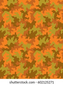 Fashionable camouflage pattern, vector illustration.Millatry print .Seamless vector wallpaper