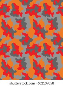 Fashionable camouflage pattern, vector illustration.Millatry print .Seamless vector wallpaper