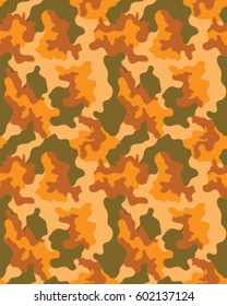 Fashionable camouflage pattern, vector illustration.Millatry print .Seamless vector wallpaper