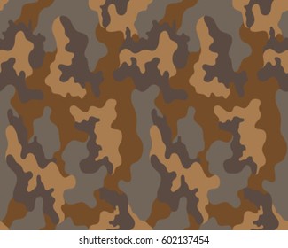 Fashionable camouflage pattern, vector illustration.Millatry print .Seamless vector wallpaper