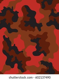 Fashionable camouflage pattern, vector illustration.Millatry print .Seamless vector wallpaper