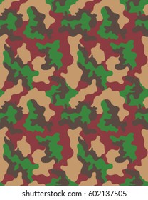 Fashionable camouflage pattern, vector illustration.Millatry print .Seamless vector wallpaper