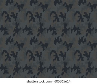 Fashionable camouflage pattern, vector illustration.Millatry print .Seamless vector wallpaper