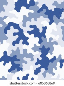 Fashionable camouflage pattern, vector illustration.Millatry print .Seamless vector wallpaper