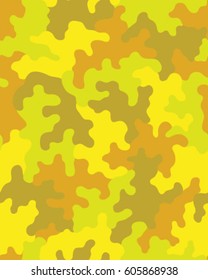Fashionable camouflage pattern, vector illustration.Millatry print .Seamless vector wallpaper