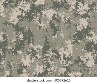 Fashionable camouflage pattern, vector illustration.Millatry print .Seamless vector wallpaper