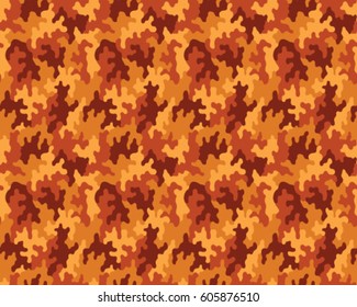 Fashionable camouflage pattern, vector illustration.Millatry print .Seamless vector wallpaper