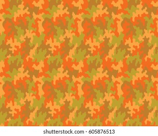 Fashionable camouflage pattern, vector illustration.Millatry print .Seamless vector wallpaper