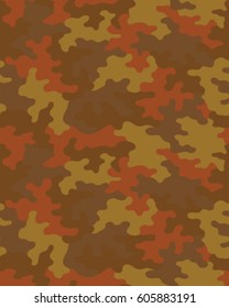 Fashionable camouflage pattern, vector illustration.Millatry print .Seamless vector wallpaper