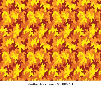 Fashionable camouflage pattern, vector illustration.Millatry print .Seamless vector wallpaper