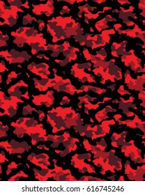 Fashionable camouflage pattern, vector illustration.Millatry print .Seamless vector wallpaper.Clothing camouflage design