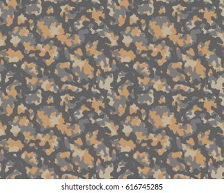 Fashionable camouflage pattern, vector illustration.Millatry print .Seamless vector wallpaper.Clothing camouflage design