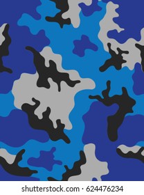 Fashionable camouflage pattern, vector illustration.Millatry print .Seamless vector wallpaper