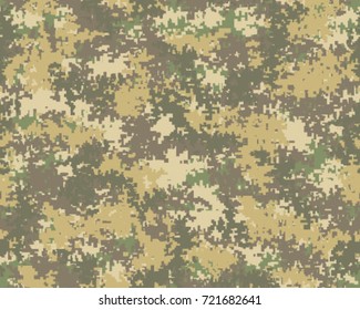 Fashionable camouflage pattern, vector illustration.Millatry print .Seamless vector wallpaper.