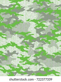 Fashionable camouflage pattern, vector illustration.Millatry print .Seamless vector wallpaper.
