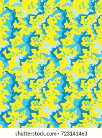 Fashionable camouflage pattern, vector illustration.Millatry print .Seamless vector wallpaper.