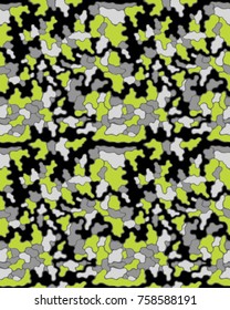 Fashionable camouflage pattern, vector illustration.Millatry print .Seamless vector wallpaper.