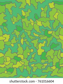 Fashionable camouflage pattern, vector illustration.Millatry print .Seamless vector wallpaper.
