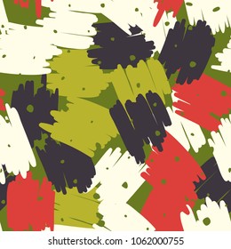 Fashionable camouflage. Seamless texture. Five-color. For ninja hunters and mods.