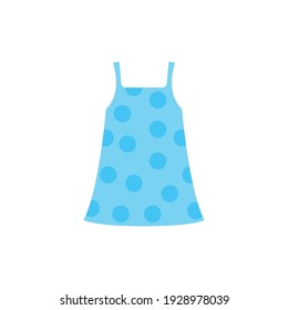 Fashionable children s clothing. Flat style. Icon. Illustration on white background.