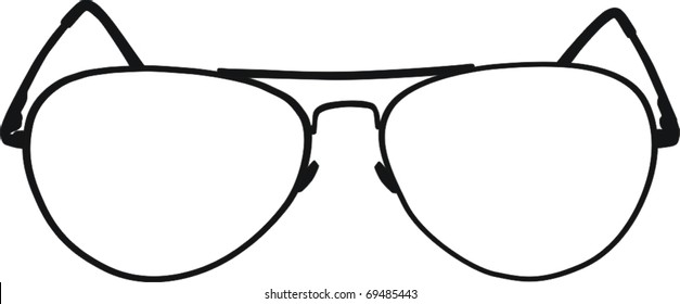 7,467 Aviator Glasses Stock Vectors, Images & Vector Art | Shutterstock