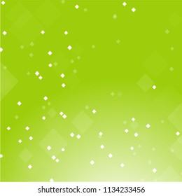 Fashionable color abstract background with geometric shapes and stars. Simple flat vector illustration