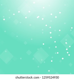 Fashionable color abstract background with geometric shapes and stars. Simple flat vector illustration