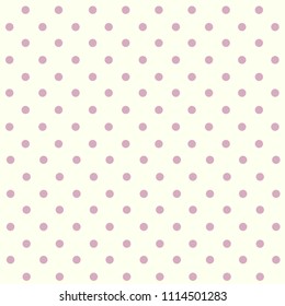 Fashionable colors in summer 2018. Spring Crocus. Polka dot pattern. Picture for clothes, shirts. Example of a tie, of a kerchief