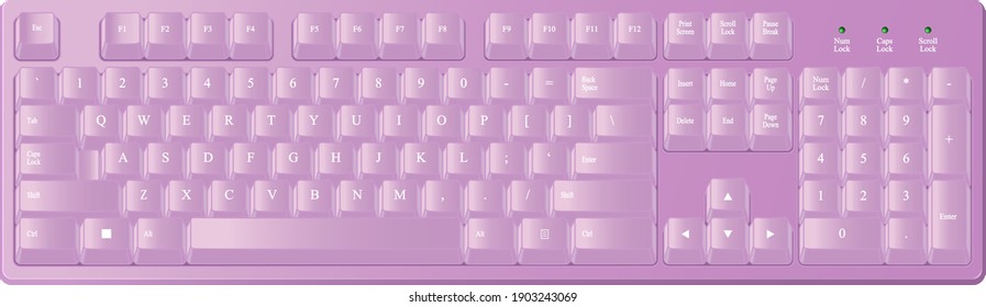 Cute keyboard art