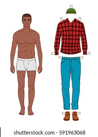 342 Male Paper Dolls Clothes Images, Stock Photos & Vectors | Shutterstock