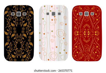 Fashionable design cases for phones